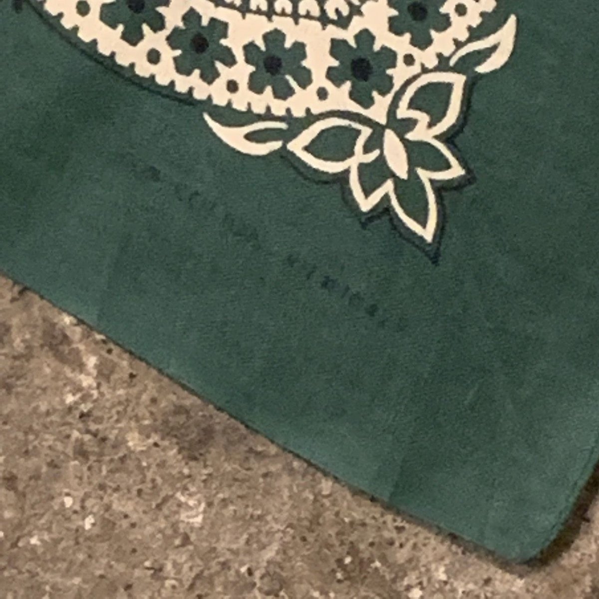 ヴィンテージバンダナ Bandana ヴィンテージバンダナ 紺 USA製 新品 (S0303) | DUFF