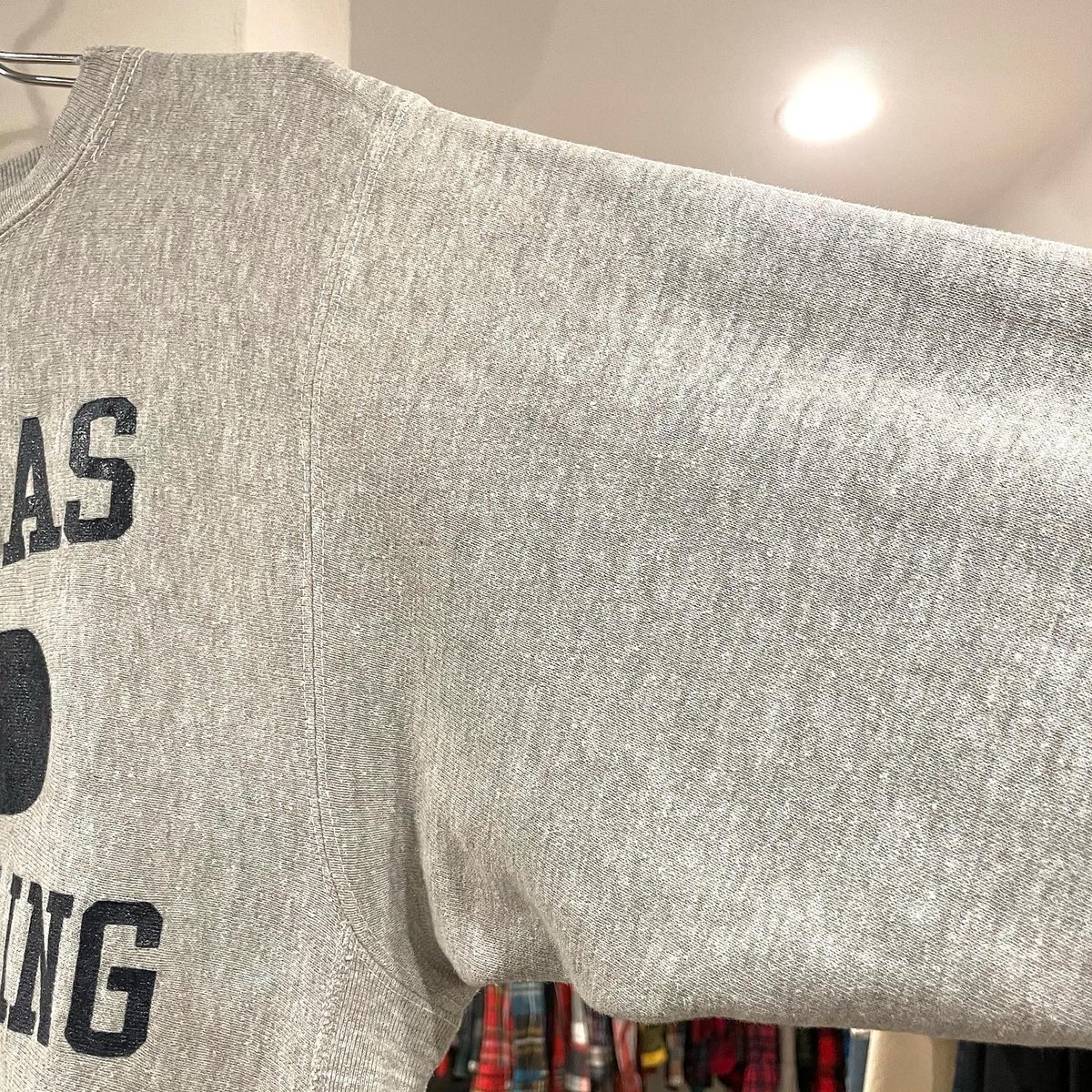 Champion Reverse Weave 70s USA製 単色タグ 3段プリント Sサイ Champion Reverse Weave 70s USA製 単色タグ 3段プリント Sサイ