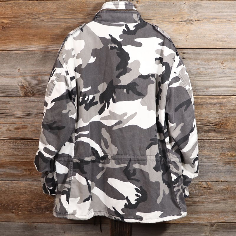 US MILITARY M-65 フィールドジャケット 民間 シティカモフラージュ柄