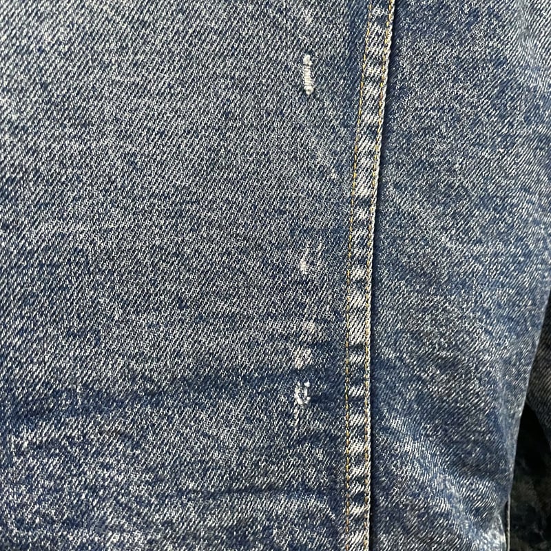 80s Levi's 70608-0216 リーバイス デニムボアジャケット ヒゲ USA製