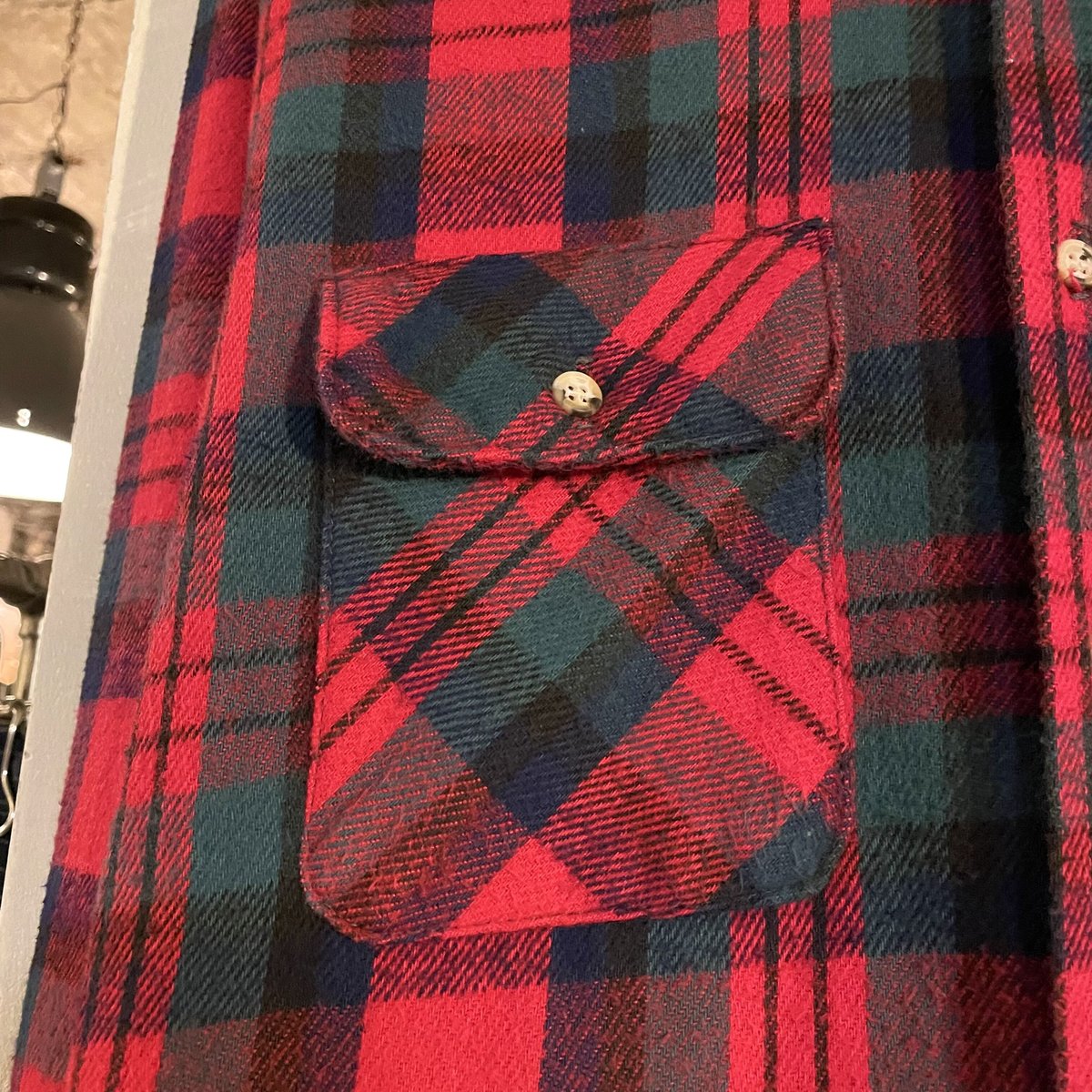 70s FIVE BROTHER ネルシャツ ファイブブラザー USA製 コットンシャツ