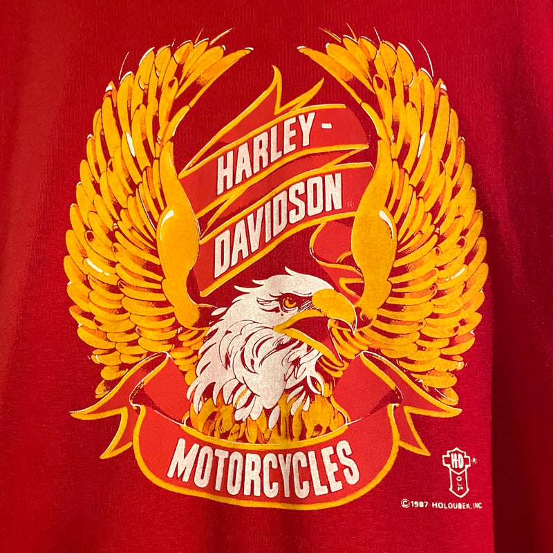 80s JERZEES S/S Tシャツ HARLEY-DAVIDSON ハーレーT USA製