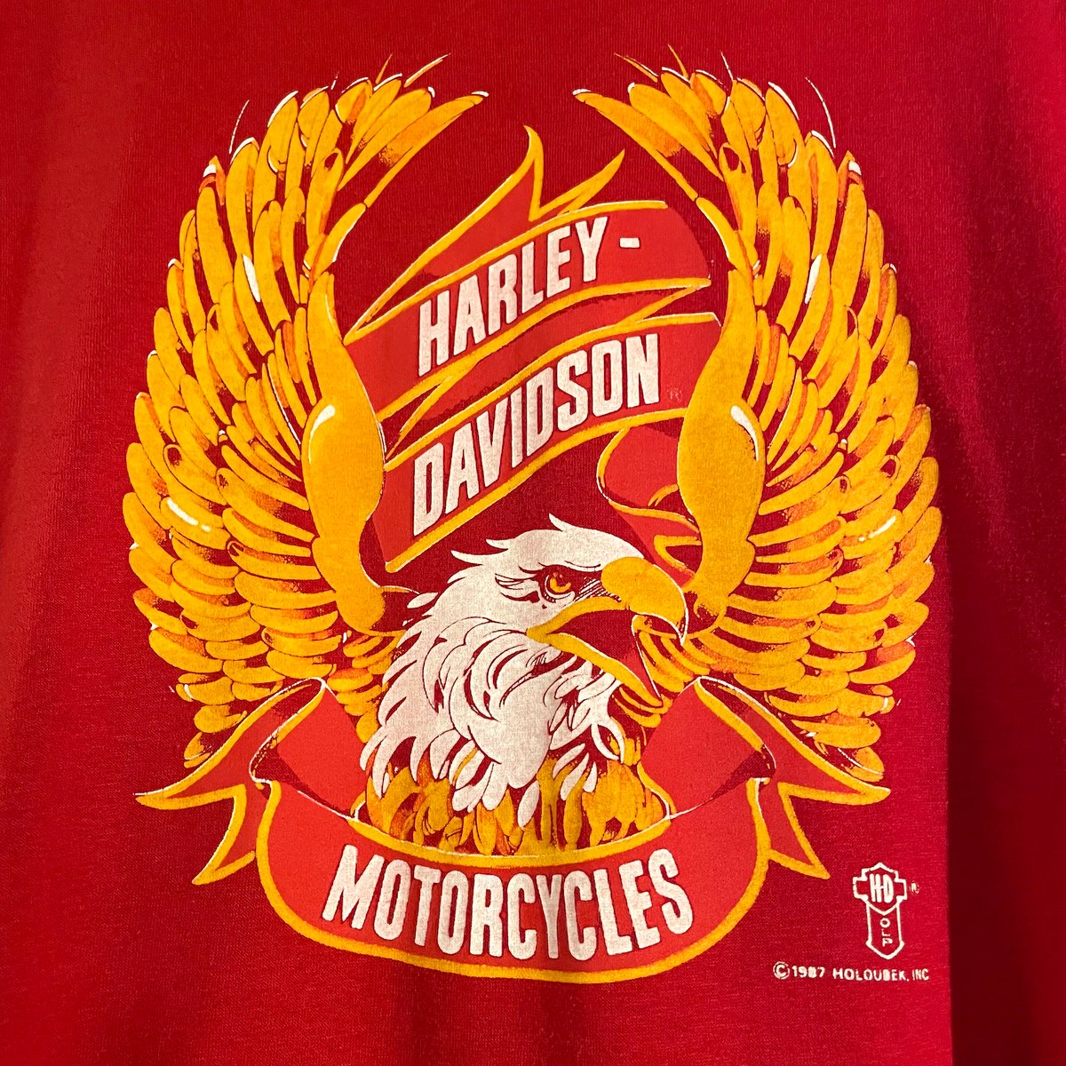 80s JERZEES S/S Tシャツ HARLEY-DAVIDSON ハーレーT USA製