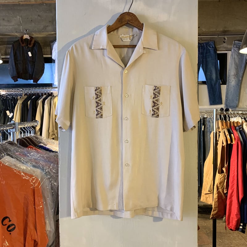60s IOLANI S/S Vintage Hawaiian Shirt ハワイアンシャツ