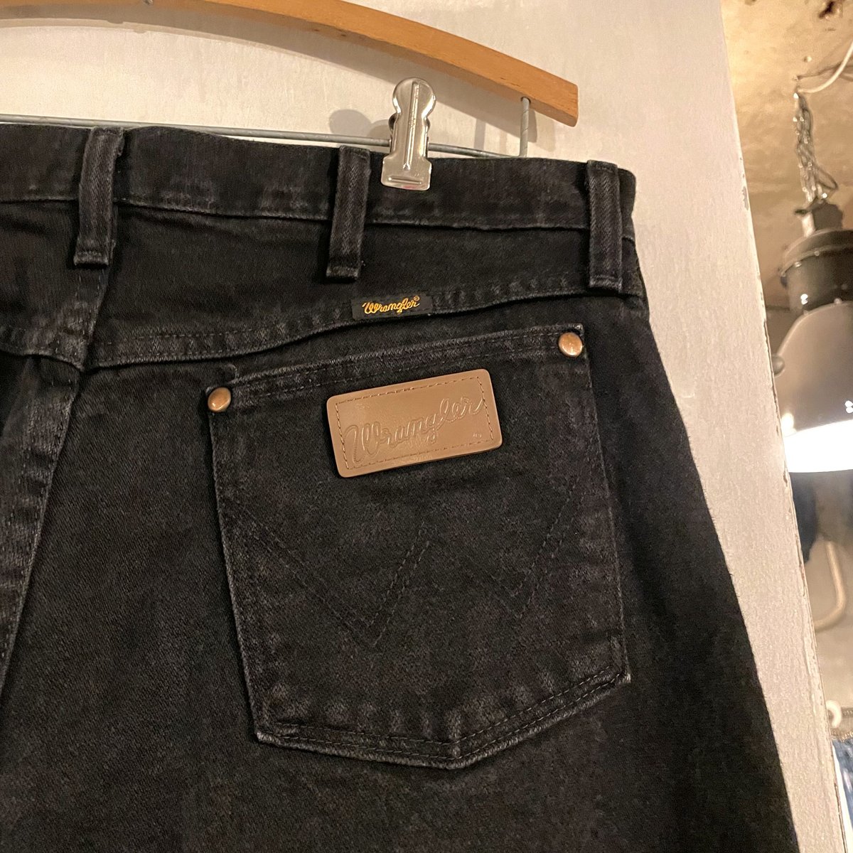 【W33 L30 】 Wrangler ブラックデニム 00's Wrangler 13MWZWK ブラックデニムパンツmbm013c0602103968