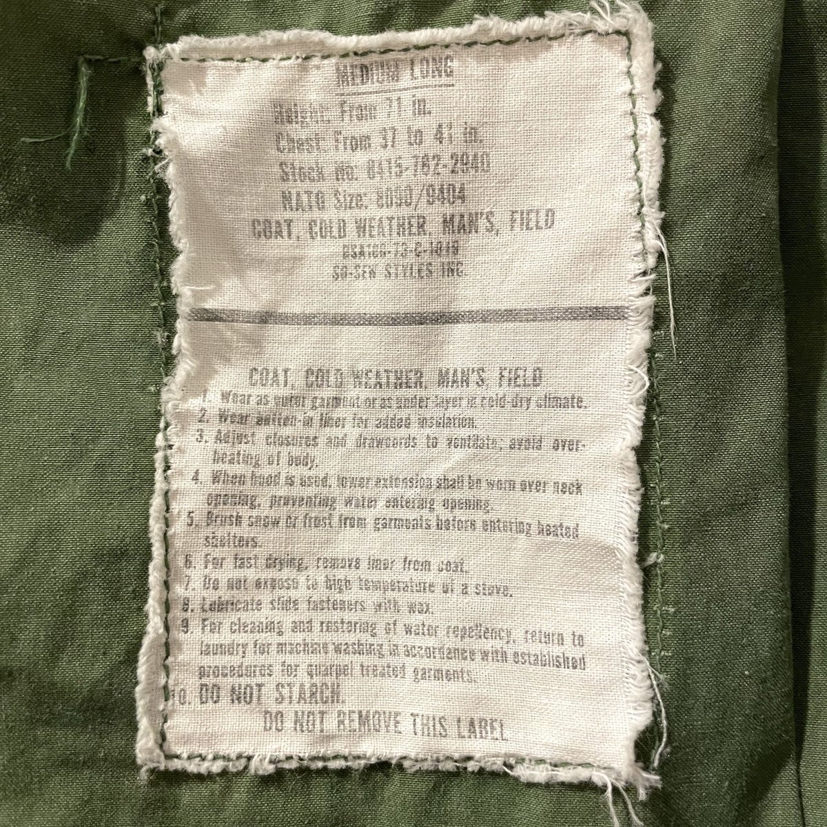 70s US ARMY M-65 Field Jacket 3rdタイプ フィールドジャケット