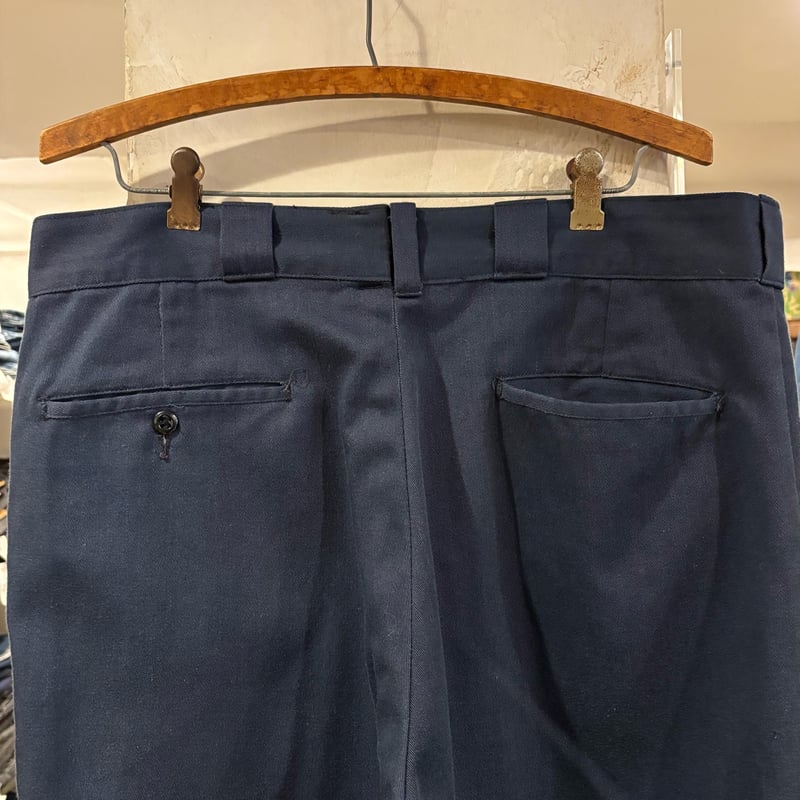 80s Dickies 874 ワークパンツ ディッキーズ ネイビー 35×31½ USA製