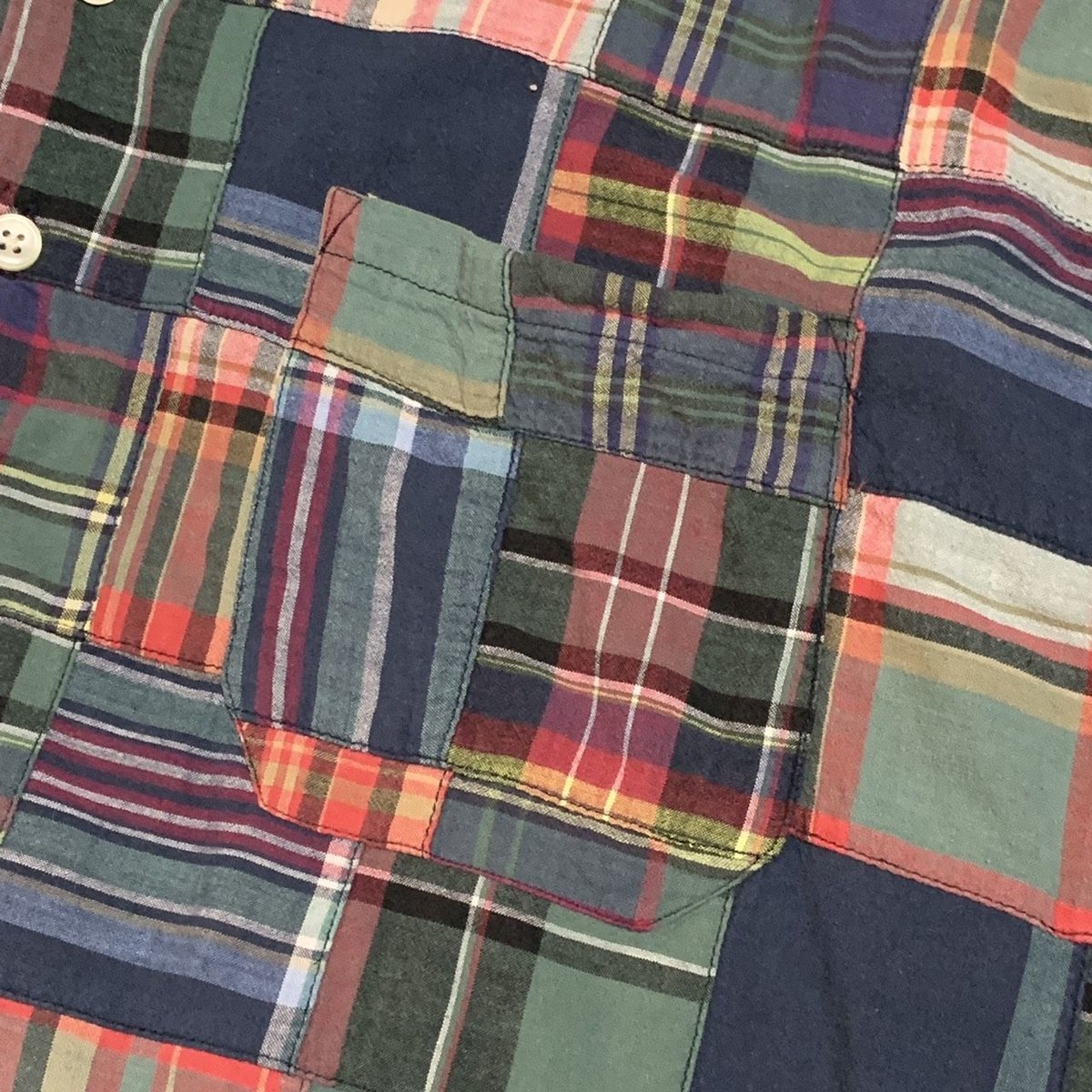 Ralph Lauren パッチワーク プルオーバー ショートスリーブ