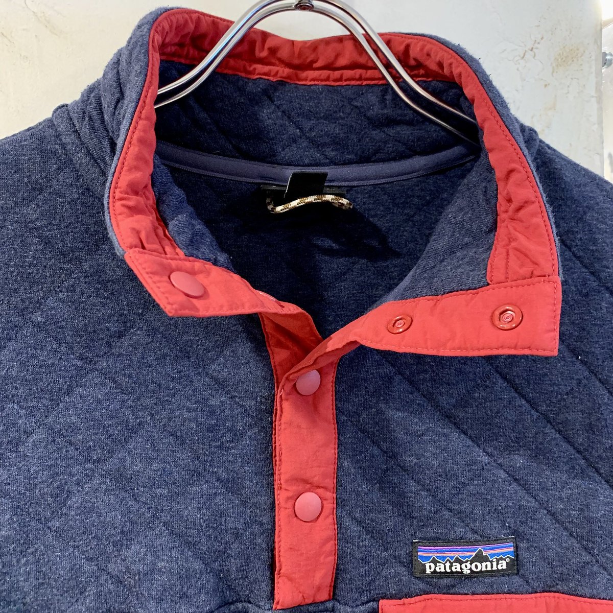 patagonia オーガニックコットン キルトスナップT 17年製 patagonia オーガニックコットン キルトスナップT 17年製