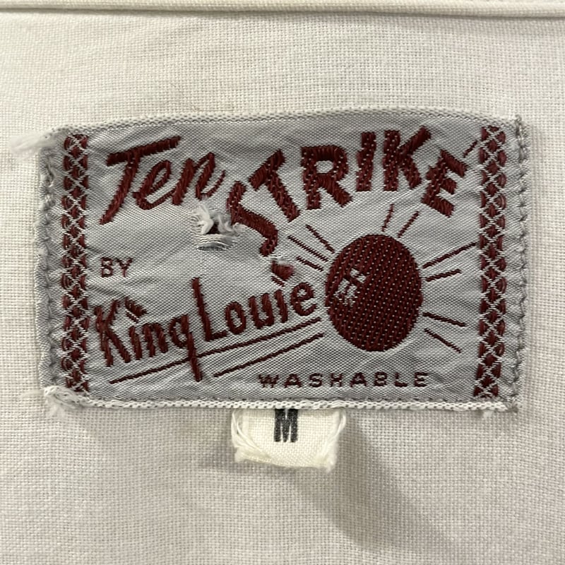 ボーリング50'sビンテージ！アメリカ製 Ten STRIKE King Louie