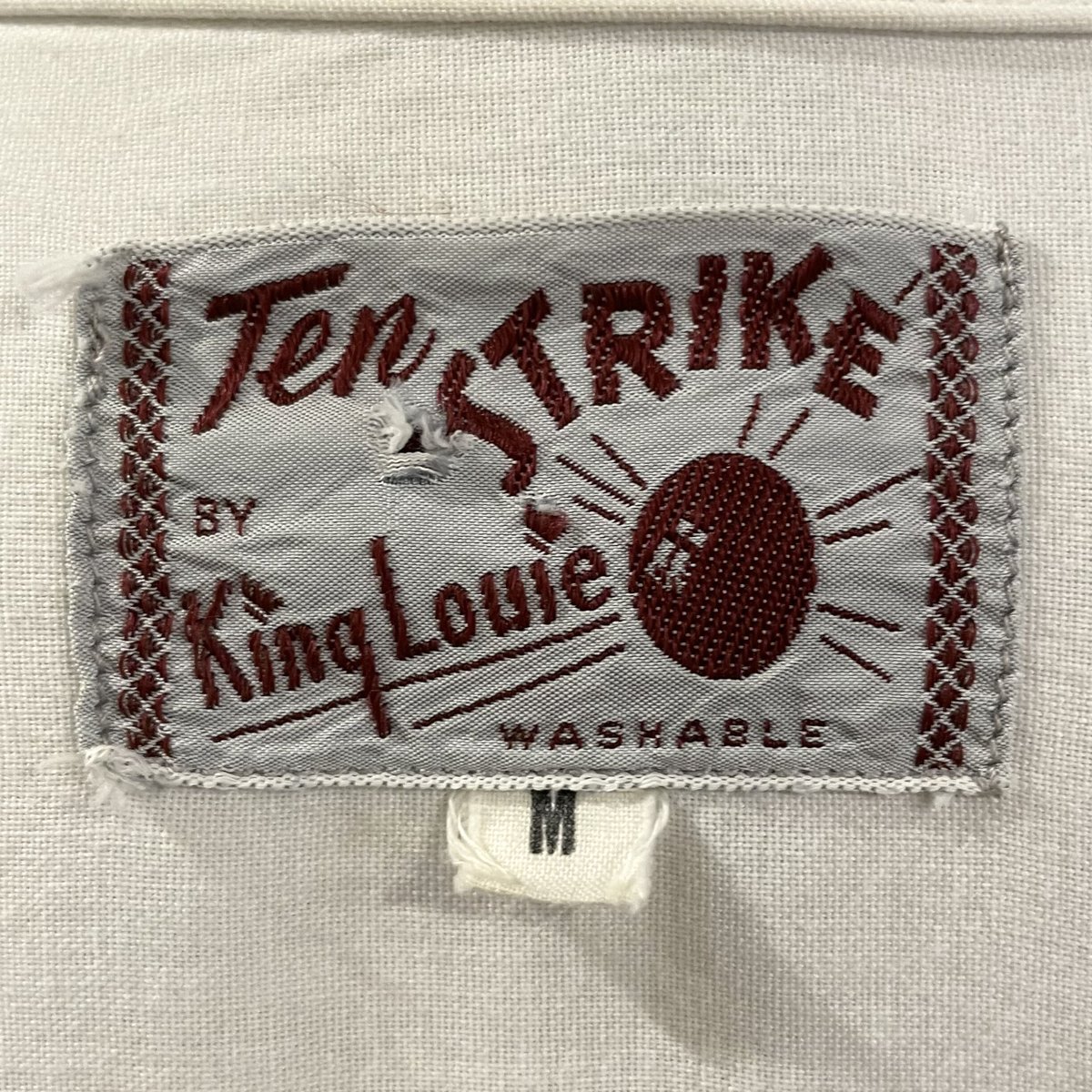 50s Ten STRIKE by King Louie Vintage Bowling Sh 50s Ten STRIKE by King Louie Vintage Bowling Sh