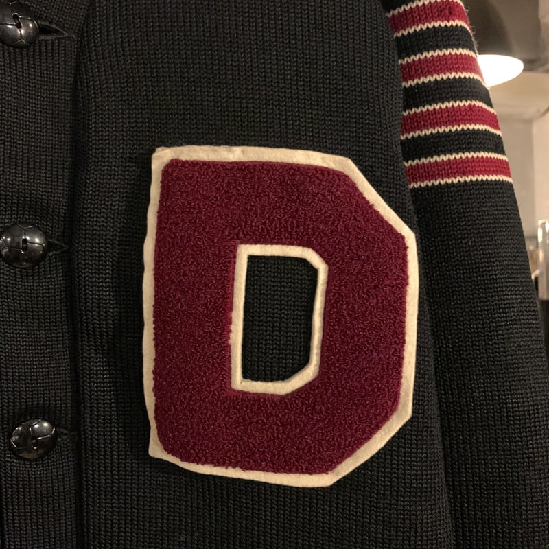 50s Dehen Vintage Lettered Cardigan レタードカーディガン 50s Dehen Vintage Lettered Cardigan レタードカーディガン