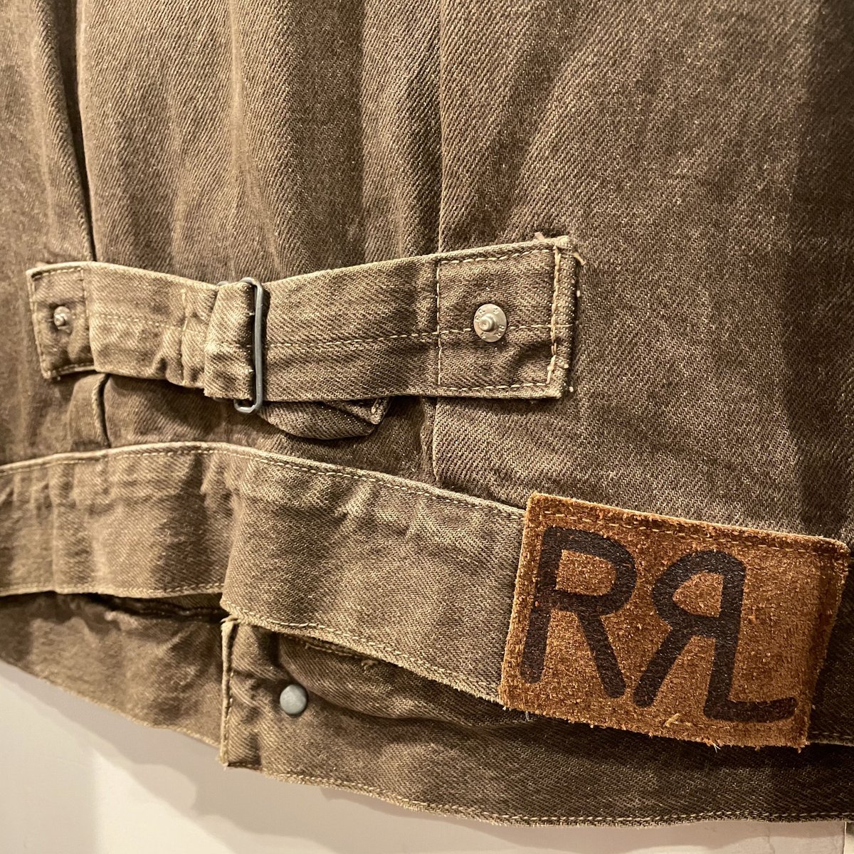 RRL RALPH LAUREN 90s USA製 三つ星タグ シンチバック デニム