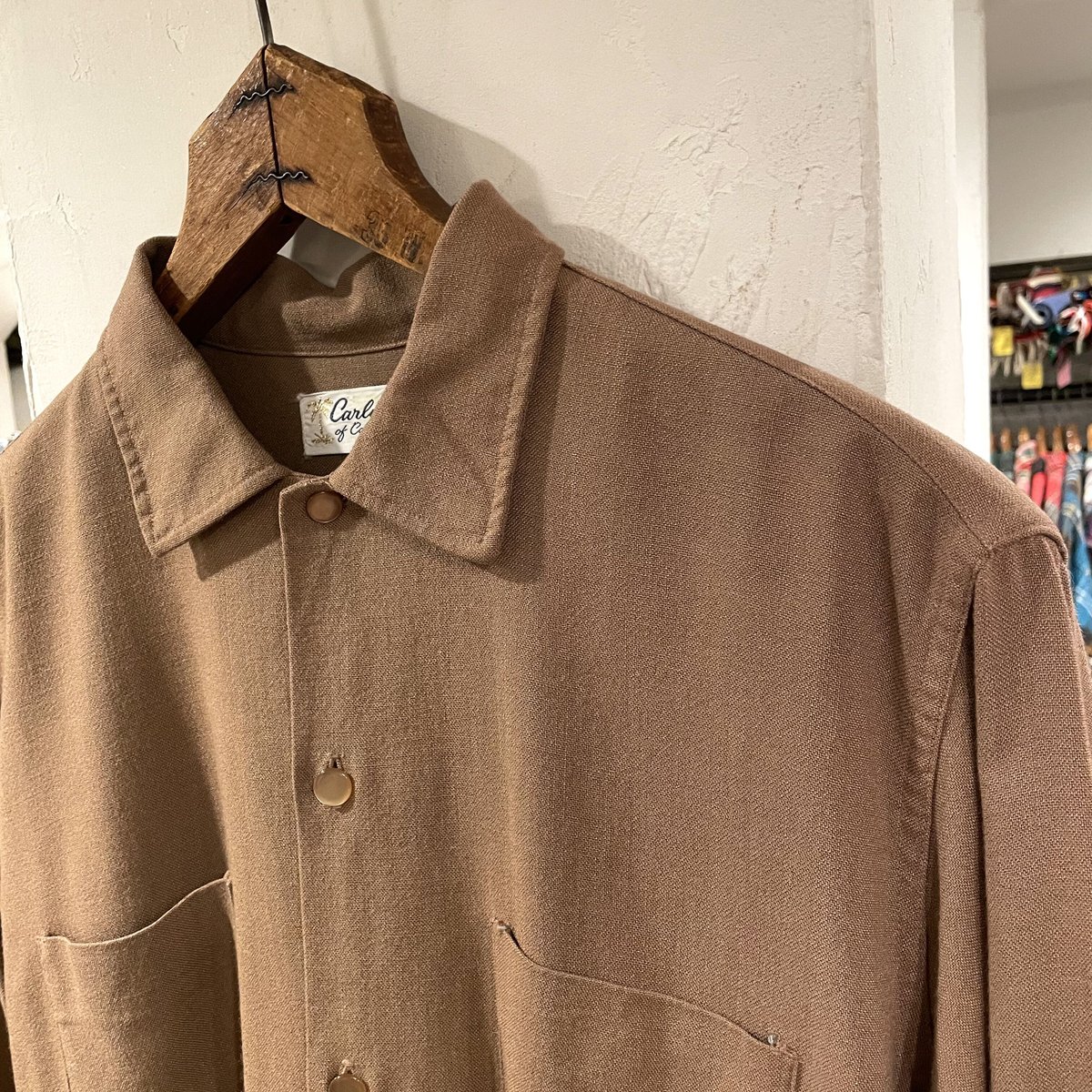 Carlyle of California 50s ヴィンテージ レーヨンシャツ ボックスシ