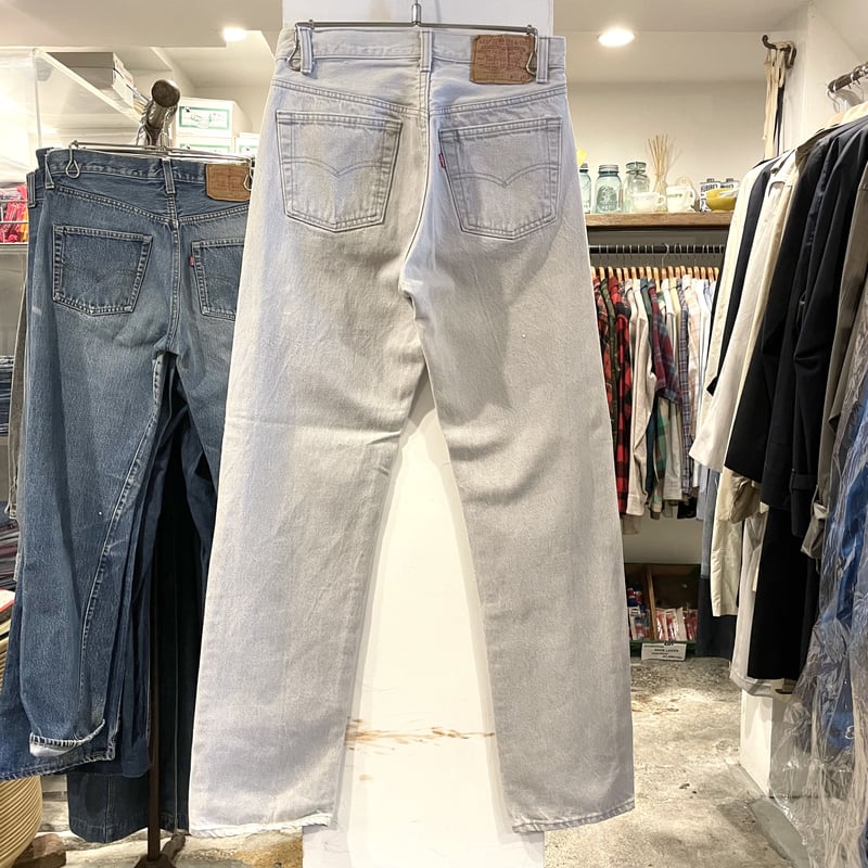 Levi's 501-0657 グレーデニムパンツ リーバイス USA製 80s （S0848