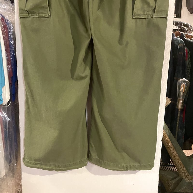 70s 米軍　M65フィールドパンツ　usarmy 77年製 US ARMY M-65 Field Pants オリーブ Medium-Regular 70s