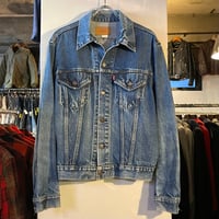 80s Levi's 71506 0216 デニムジャケット USA製 Size 44L 4ポ 80s Levi's 71506 0216 デニムジャケット USA製 Size 44L 4ポ