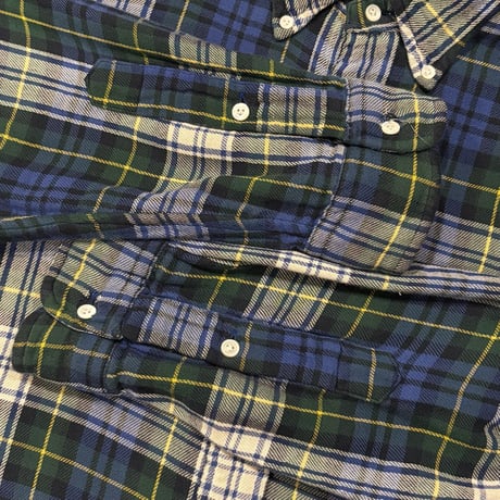 Ralph Lauren　L/S ネルシャツ　Custom Fit　Size M　ラルフローレン　コットンシャツ　(S5064)