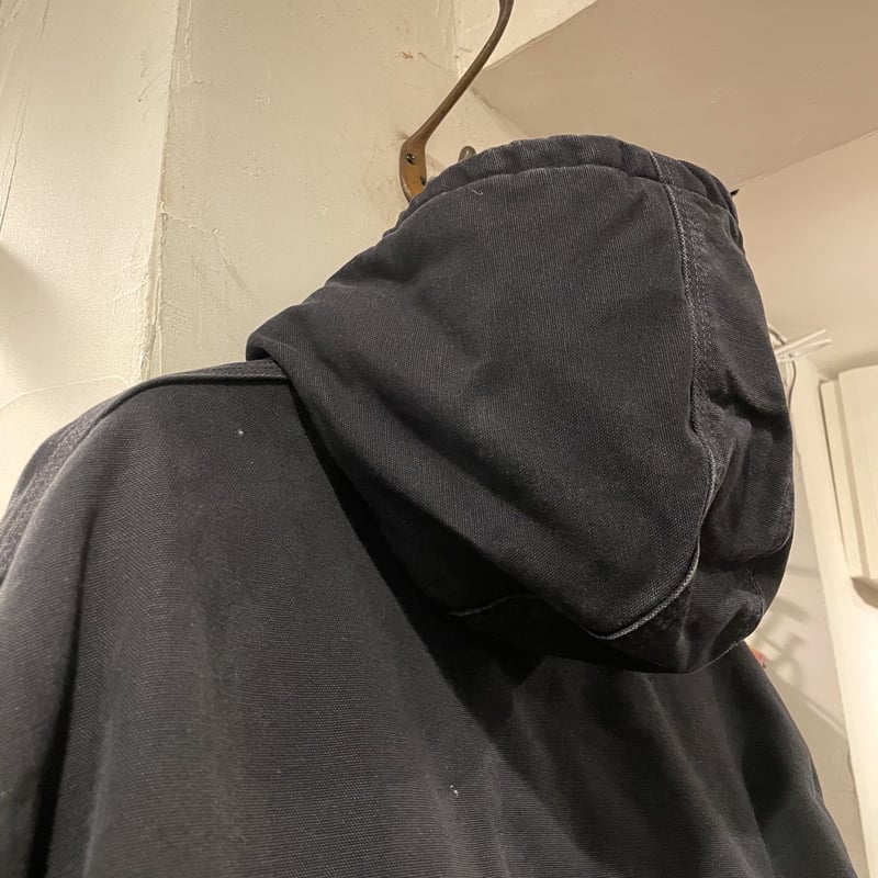 90s Carhartt アクティブジャケット ブラック ダック地 ワーク 90s Carhartt アクティブジャケット ブラック ダック地 ワーク