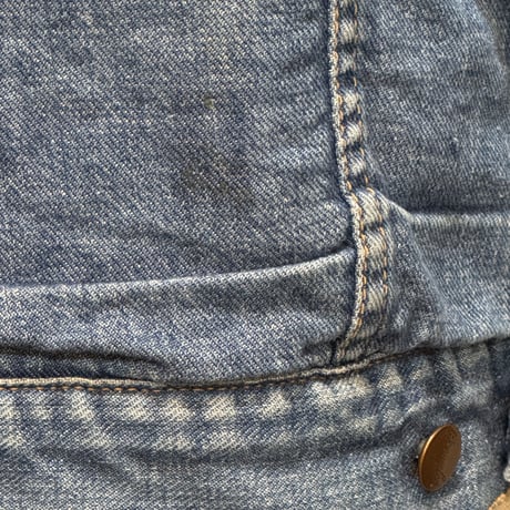 70s　Wrangler　ボア デニムジャケット　USA製　Size 42　ラングラー　雰囲気系　(S5330)