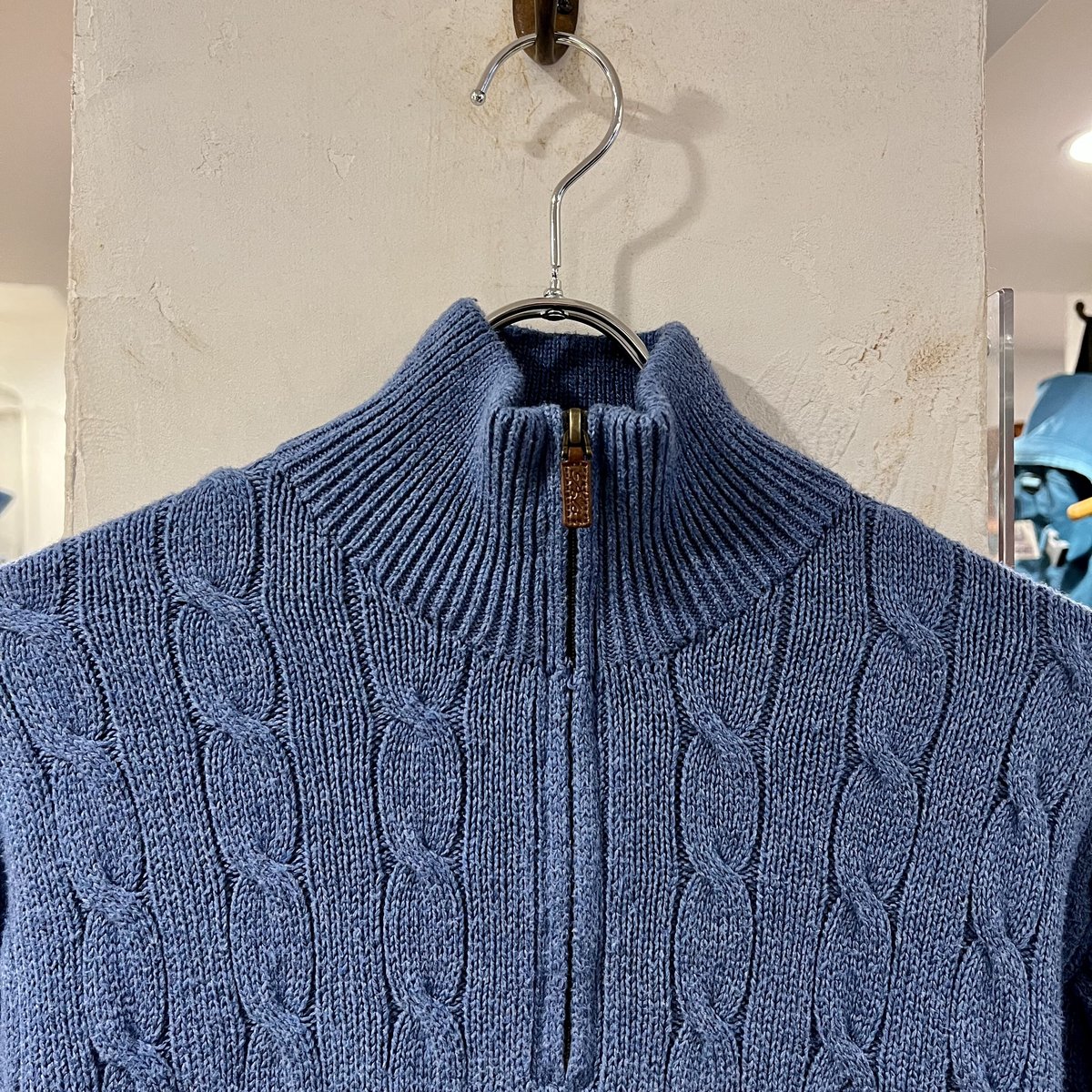 POLO Ralph Lauren ハーフジップケーブルニット ラルフローレン