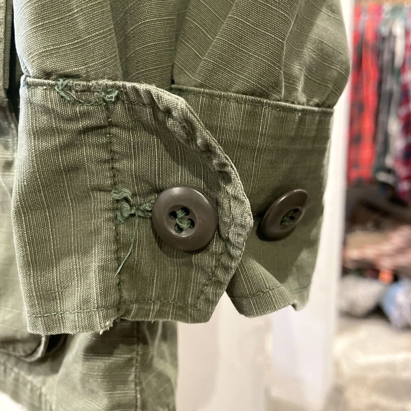 US ARMY ジャングルファテーグジャケット 4th リップストップ SMALL