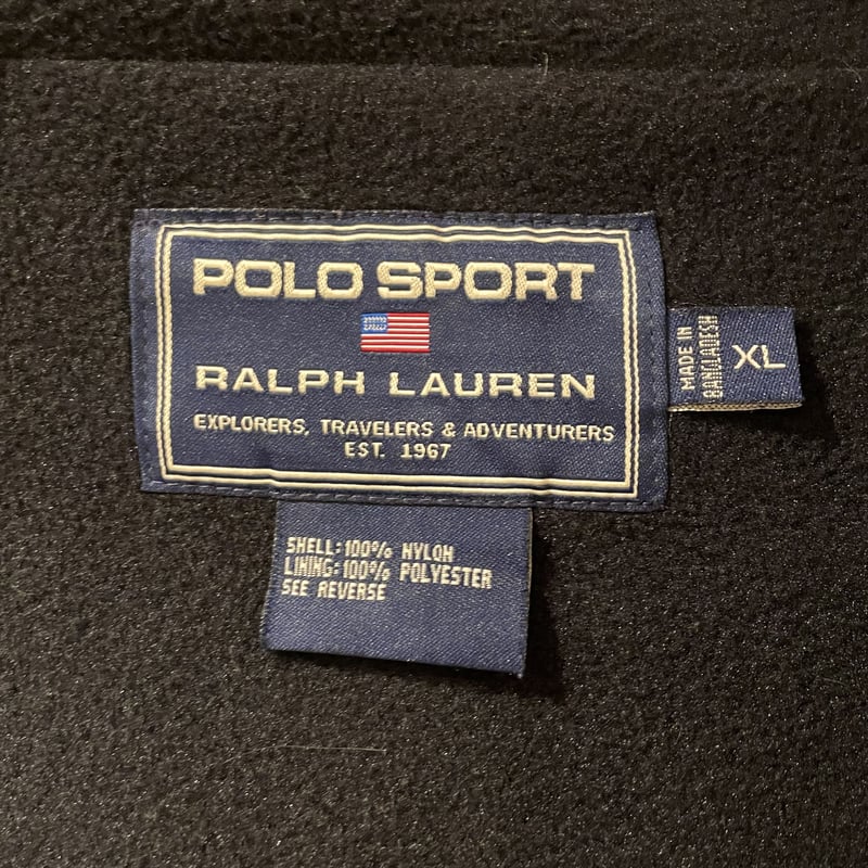 90s POLO SPORT RALPH LAUREN ナイロンジャケット フリース 90s POLO SPORT RALPH LAUREN ナイロンジャケット フリース