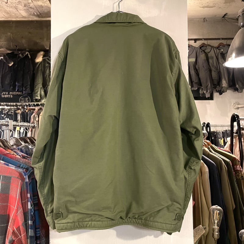 80s US NAVY A-2 DECK JACKET デッキジャケット 1984年 ミリタリ
