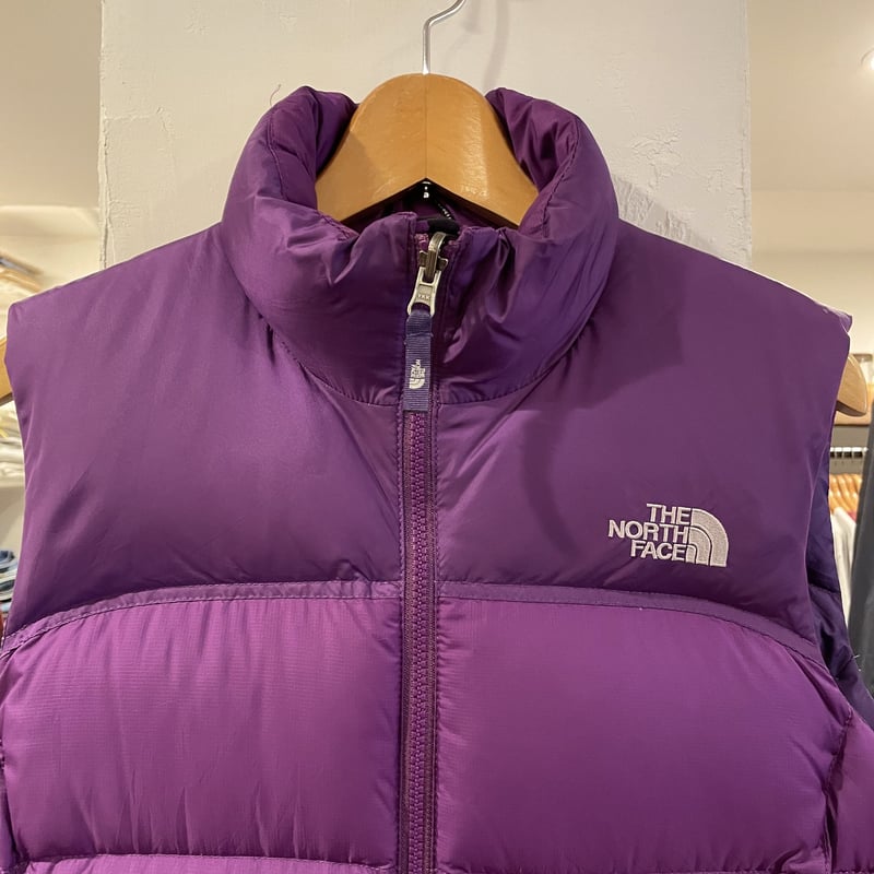 THE NORTH FACE ヌプシ ダウンベスト 90s パープル ノースフェイス (...