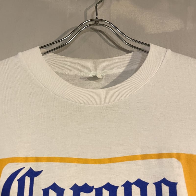 【美品】コロナビール　半袖カットソー　GOT系　00sビンテージ　Lサイズ 90s S/S Tシャツ Corona ビールT コロナ ショートスリーブ