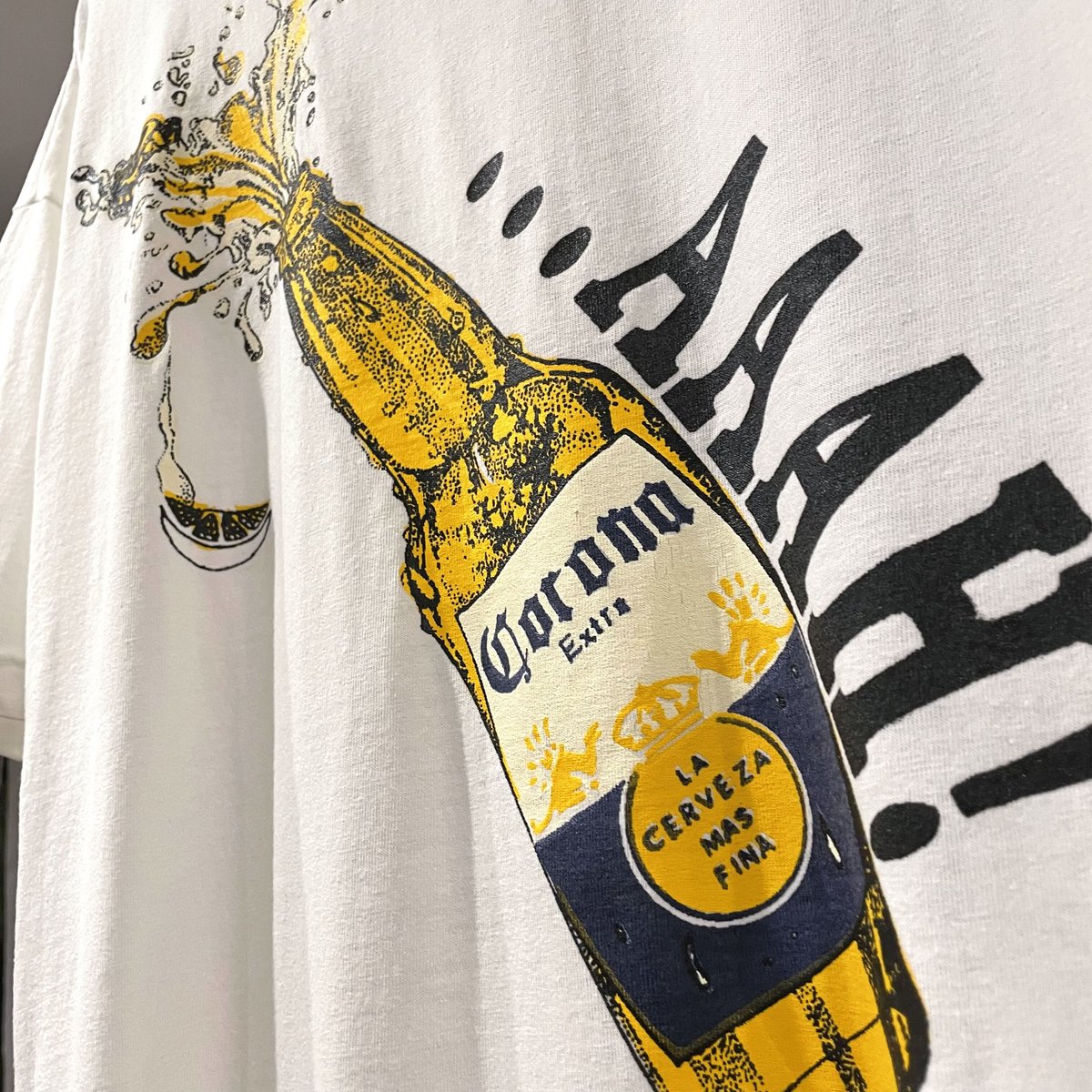 Corona Extra S/S Tシャツ コロナビール ビールTシャツ バックプリント