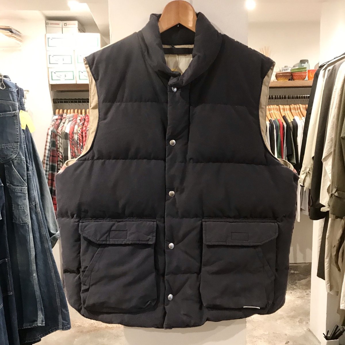 DENIM & SUPPLY ラルフローレン 星条旗 ダウンベスト ＊ POLO RALPH LAUREN Denim&Supply Ralph Lauren 星条旗デニム