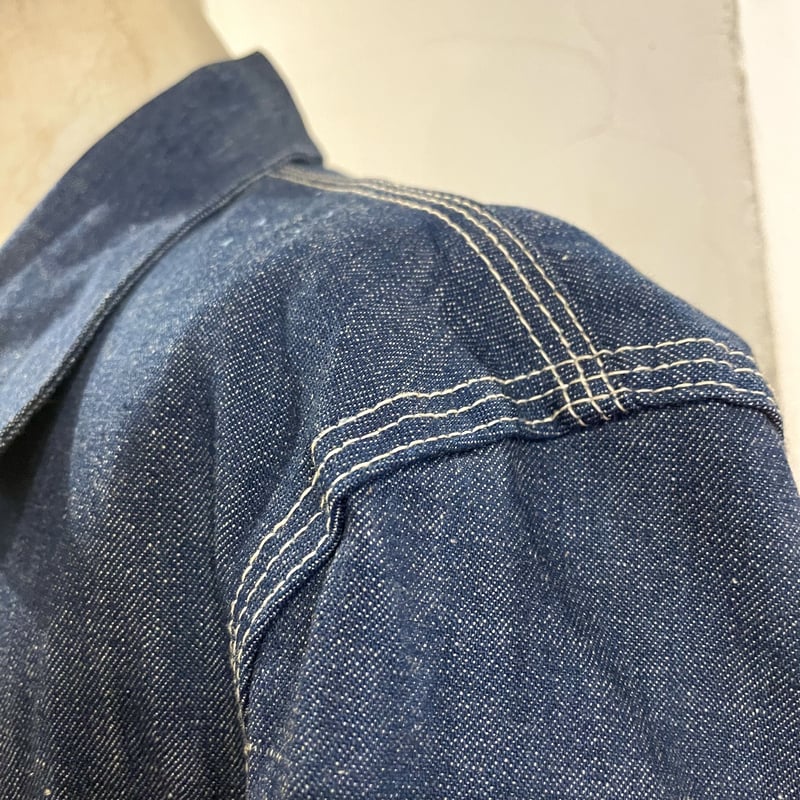 60s Burlington デニムカバーオール DEAD STOCK UNION MADE