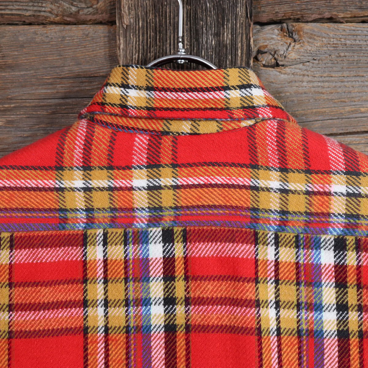 BIG MAC 70s チェック柄ネルシャツ Mサイズ BIG MAC ビッグマック ネルシャツ チェックシャツ Mサイズ 70s｜Yahoo