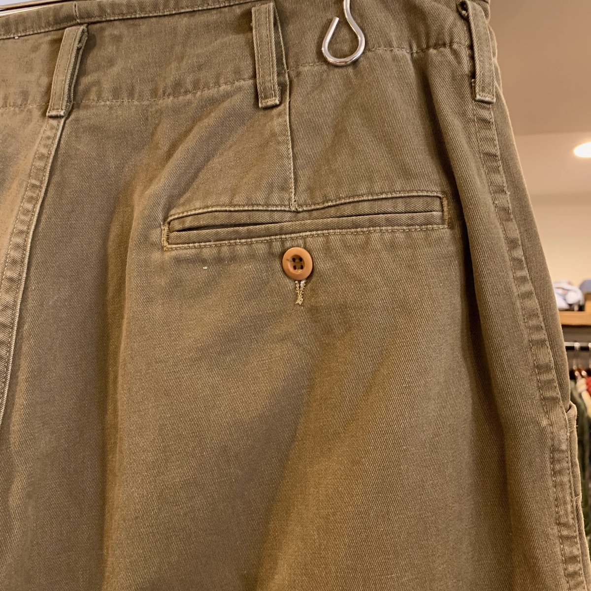 90s RRL ハンティングパンツ ダブルアールエル カーキ 三ツ星 90s RRL ハンティングパンツ ダブルアールエル カーキ 三ツ星