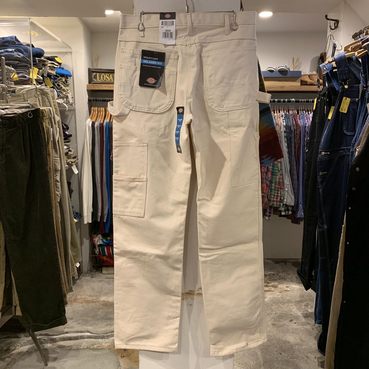 Dickies ペインターパンツ ディッキーズ オフホワイト ワーク