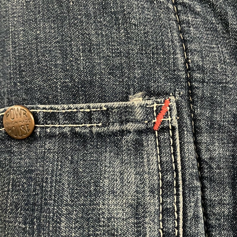 60s POWR HOUSE ヴィンテージ デニムカバーオール パワーハウス