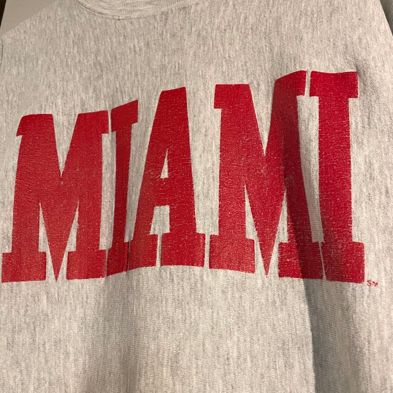 90s Champion リバースウィーブ Reverse Weave USA製 MIAMI