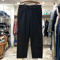90s　Levi's 550 0260　リーバイス　ブラックデニムパンツ　37×32　USA製　1996年　(S4843)