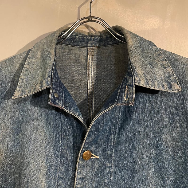 50s〜 SANFORIZED ヴィンテージ デニムカバーオール 雰囲気系 50s〜 SANFORIZED ヴィンテージ デニムカバーオール 雰囲気系