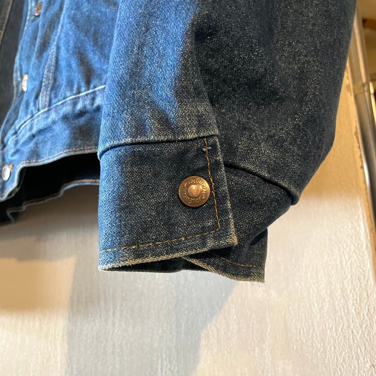80s Wrangler デニムジャケット USA製 Size 44 ブランケット 80s Wrangler デニムジャケット USA製 Size 44 ブランケット