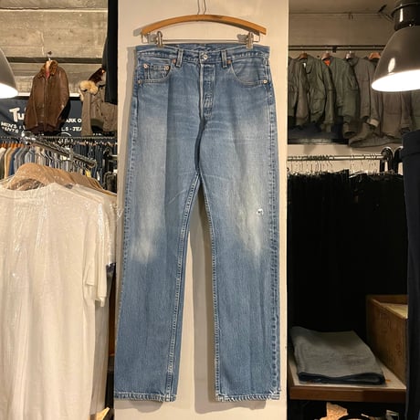 90s　Levi’s 501　リーバイス　デニムパンツ　33×33　USA製　ボタン裏532　1995年　(S4221)