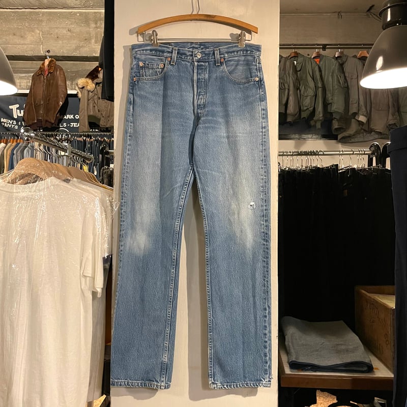 90s Levi's 501 リーバイス デニムパンツ 33×33 USA製 ボタン裏 90s Levi's 501 リーバイス デニムパンツ 33×33 USA製 ボタン裏