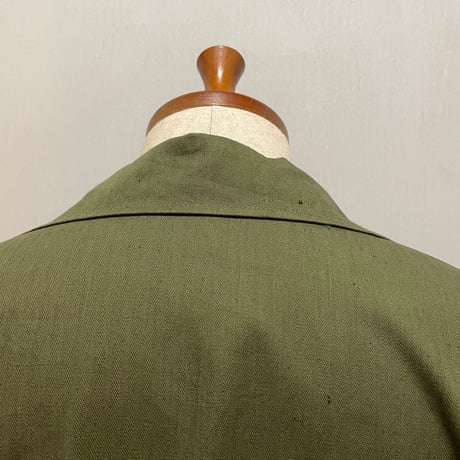 50s　US ARMY M-47 HBT JACKET　DEAD STOCK　Size SMALL　ミリタリージャケット　ヘリンボーンツイル　1951年　(S5703)