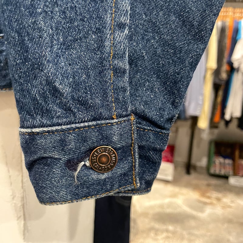80s Levi's 70506-0216 リーバイス デニムジャケット ボタン裏