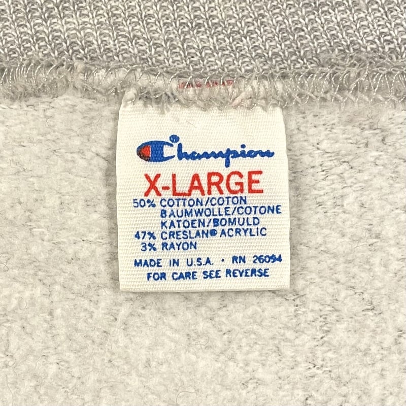 Champion ヴィンテージスウェット 80s USA製 トリコタグ チャンピオン
