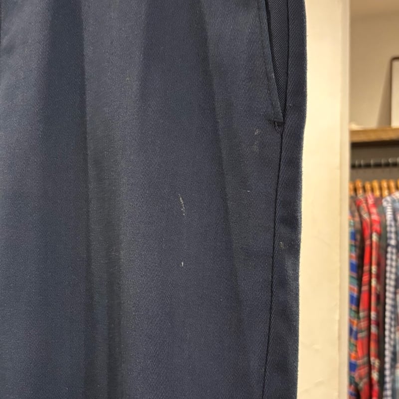 80s Dickies 874 ワークパンツ ディッキーズ ネイビー 35×31½ USA製