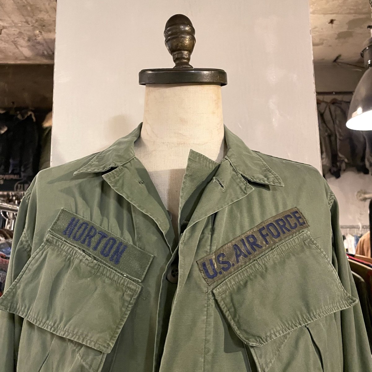 60s US AIR FORCE Jungle Fatigue Jacket ジャングルファテ