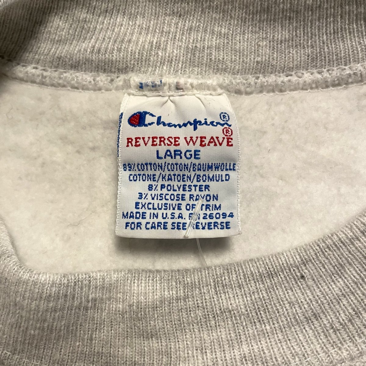 90s Champion リバースウィーブ DEAD STOCK REVERSE WEAVE
