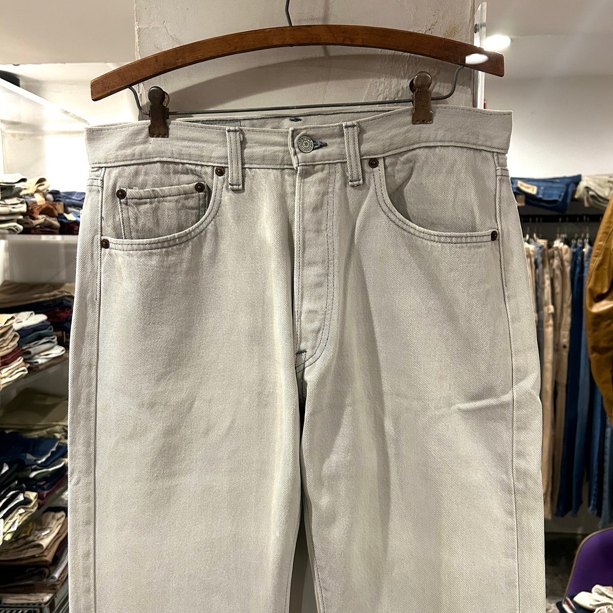 80s Levis 501-0657 デニムパンツ グレー USA製 米国製 20230607-1784-lo2eri.jpg